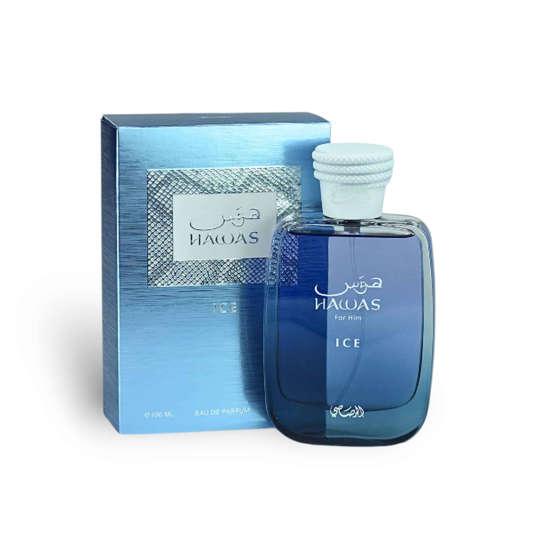 Hawas Ice 100ml Eau de Parfum by Rasasi