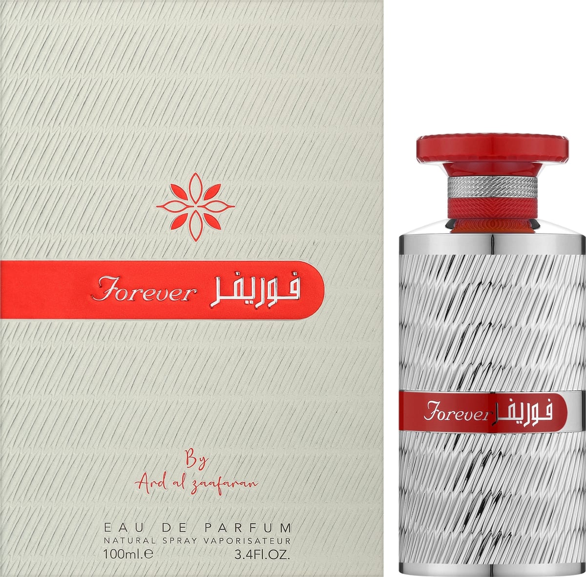 Ard Al Zaafaran Forever Silver Red